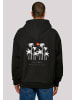 F4NT4STIC Ultra Heavy Hoodie Escape Discover the World Palm Trees in schwarz