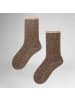 Hudson Socken Bubble glitzernd in Cosmic brown