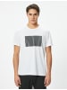KOTON T-shirt in Weiß
