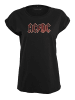 Merchcode Merchcode Damen Ladies AC/DC Voltage Tee in black