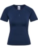 Hummel T-Shirt Hmlflow Multisport Damen in DRESS BLUES