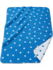 Erwin Müller Jacquard Kuscheldecke in blau