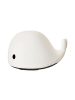 Pauleen Nachtlicht Good Night Whale Nachtlicht in Weiß/Silikon BPA-Frei -H:96mm