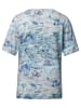 GOLDNER Kurzgröße:  T-Shirt-Set mit Rundhalsausschnitt in bleu / weiß / gemustert