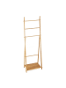 relaxdays Handtuchständer in Natur - (B)53,5 x (H)153 x (T)30 cm