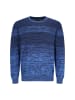 hajo Pullover 'Jacquard' in blau