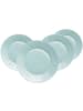 La Rochere 4er Set Speiseteller Biene in Blau ø 27 cm in blau
