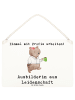 Mr. & Mrs. Panda Schild Ausbilderin Leidenschaft mit Spruch in Weiß