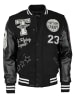 TOP GUN Collegejacke TG20213031 in black, purple