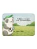 Mr. & Mrs. Panda Magnet Fußballtrainer Leidenschaft Design mit S... in Weiß