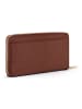 Lazarotti Bologna Leather XL Zip-Around Geldbörse Leder 19 cm in brown