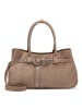 Tamaris TAS Melina Schultertasche Leder 39 cm in darktaupe