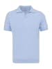 Felix Hardy Polo Shirt Kurzarm in Ecru-Blau