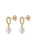 PURELEI Ohrringe Aura Pearl Gold