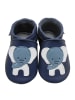 Yalion Baby Krabbelschuhe aus Leder, weiche Lauflernschuhe mit rutschfester Sohle 