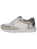 Caprice Sneaker in WHITE/SILVER