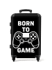NoBoringSuitCases Suitcase, Handgepäck, Koffer, Trolley, Reisekoffer Born to Game Design