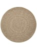 NORTHRUGS In- & Outdoor Teppich Almendro Beige Braun rund