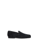 Etro Blau Leder Slip-On Loafer