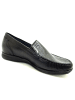 WALDLÄUFER Slipper in schwarz