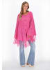 IZIA Women Poncho in pink