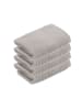 Vossen 4er Pack Seiftuch in stone