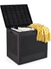 COSTWAY Gartenbox 96 L in Anthrazit