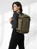 Enrico Coveri Rucksack in DARK ARMY GREEN