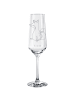 Mr. & Mrs. Panda Champagnerglas Einhorn Wunsch ohne Spruch in Transparent