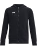 Under Armour Kinder Sweatshirt "UA Rival Fleece Fullzip Hoodie" in Schwarz