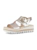 Gabor Plateau Sandaletten in Gold