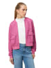 Zero  Boucè Jacke mit Reißverschluss in Raspberry Velvet
