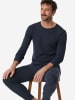Schiesser Pyjamaoberteil Comfort Fit in nachtblau