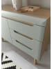 Furn.Design Sideboard Pistazie grün, Eiche, skandinavisch 107 cm, Kommode mit Soft-Close