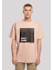F4NT4STIC Heavy Oversize T-Shirt SELF CARE OVERSIZE TEE in amber