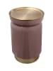 Kayoom Beistelltisch Art Deco in altrosa - gold