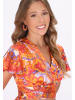 IZIA Women Blouse in orange