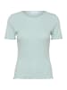 SAINT TROPEZ T-Shirt kurzarm GruSZ Fitted in Ether Melange