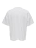 Only&Sons Weites Rundhals T-Shirt Kurzarm Basic Shirt ONSBERKELEY in Weiß