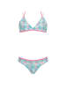 Olympia Bikini in türkis/weiss