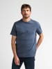 Petrol Industries T-Shirt mit Logo Windward in Blau