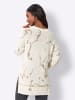 Heine Strickpullover in sand-gemustert