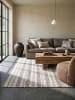 KADIMA DESIGN HYTHE Naturfaserteppich Streifen 140x200 Natur Schlafzimmer Boho in Natur