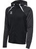 Hummel Reißverschluss Jacke Daumenlöcher Hmllead Herren in BLACK/ASPHALT