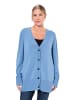 Ulla Popken Strickjacke in helle kornblume