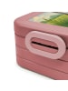 Mr. & Mrs. Panda Bento Box Pinguin Lolli Design ohne Spruch in Rot Pastell
