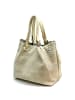 Florence Florence Handtasche, Umhängetasche Leder beige ca. 31cm