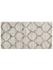 Beliani Shaggy YEREVAN in Beige/Grau - (W) 80 x (H) 80 x (L) 150 cm