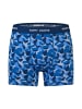 Happy Shorts Boxer Jersey in Blau/Camouflage