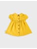 OrganicEra Baby Kleid in MUSTARD
